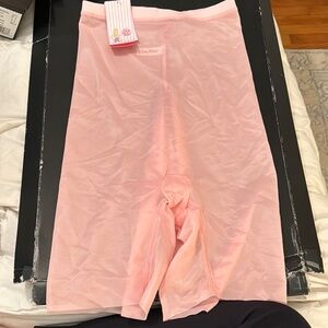 Spanx Sheer Pink Shapewear Shorts- skinny britches